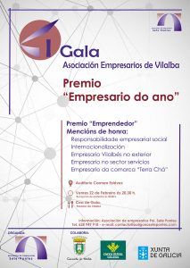 I Gala Asociación Empresarios de Vilalba
